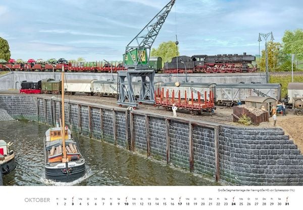Produktbild: Traumanlagen von Modellbahnprofis Kalender 2027