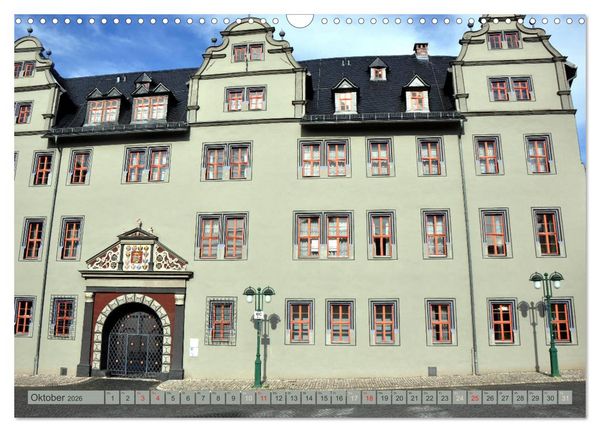 Produktbild: Weimar - Dichterstadt (Wandkalender 2026 DIN A3 quer), CALVENDO Monatskalender