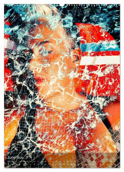 Produktbild: A SWIMMER'S HEART (High Quality Premium Wall Calendar 2026 DIN A2 portrait),CALVENDO 12 Month Wall Calendar