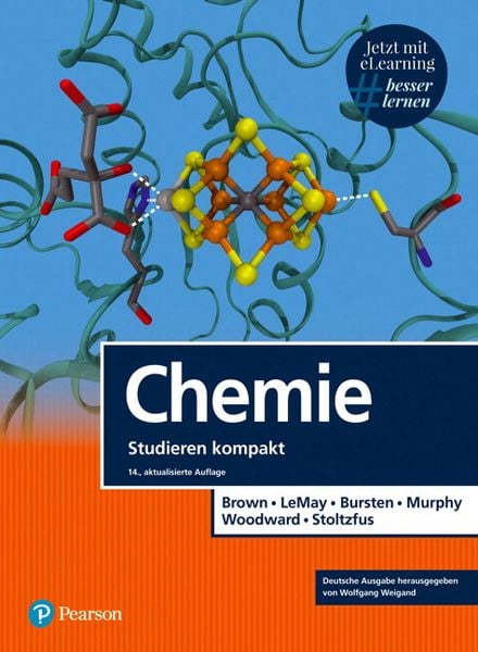 Chemie, Gebundene Ausgabe von Theodore E. Brown,H. Eugene LeMay,Bruce E. Bursten,Catherine Murphy,Patrick Woodward, Pearson Studium ein Imprint von