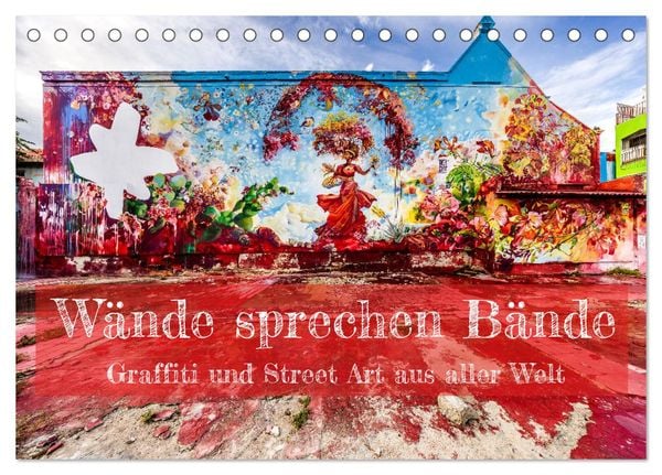 Produktbild: W&auml;nde sprechen B&auml;nde (Tischkalender 2026 DIN A5 quer), CALVENDO Monatskalender