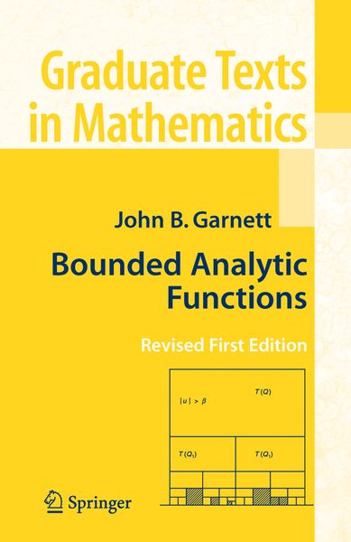 Produktbild: Bounded Analytic Functions