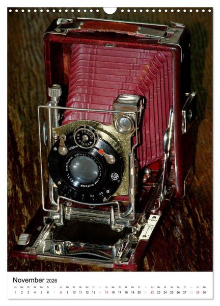 Produktbild: Kameras zum liebhaben (Wandkalender 2026 DIN A3 hoch), CALVENDO Monatskalender