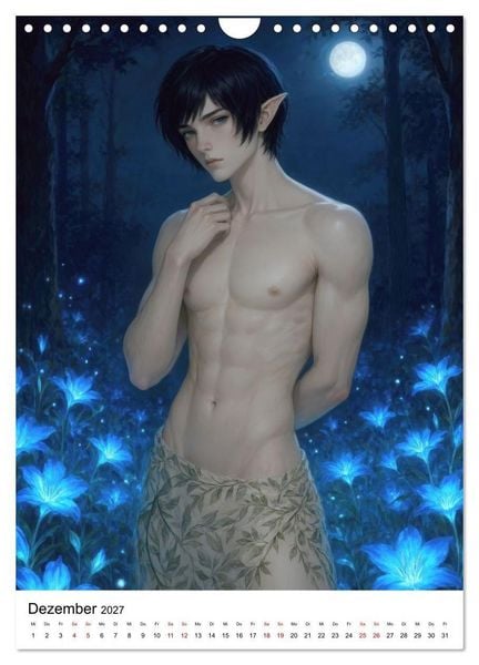 Produktbild: Mysthische M&auml;nner Fantasy (Wandkalender 2027 DIN A4 hoch), CALVENDO Monatskalender