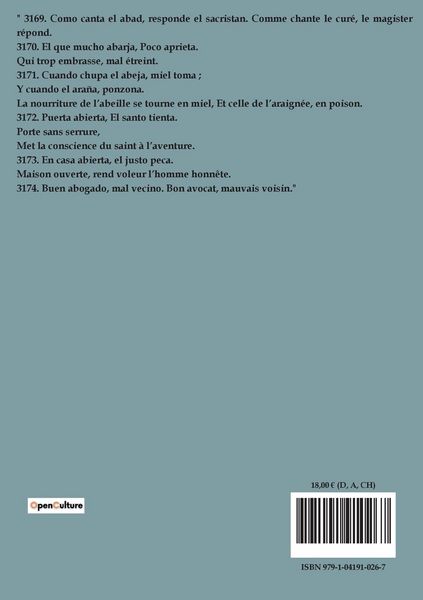 Produktbild: 500 proverbios espa&ntilde;oles / 500 proverbes espagnols (edici&oacute;n biling&uuml;e)