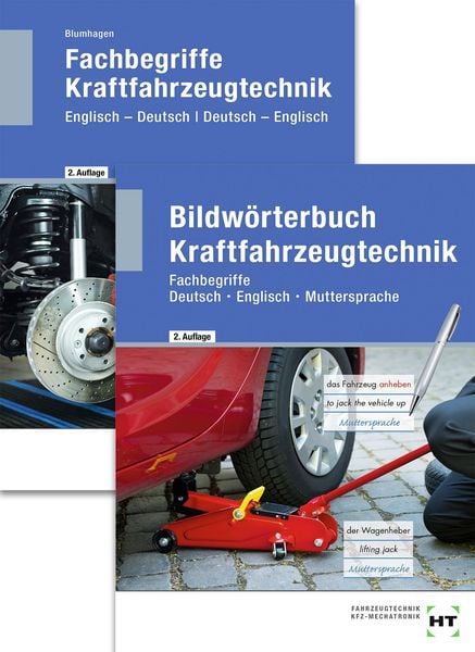 Produktbild: Paketangebot Bildw&ouml;rterbuch Kraftfahrzeugtechnik und Fachbegriffe Kraftfahrzeugtechnik