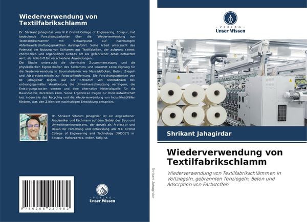 Produktbild: Wiederverwendung von Textilfabrikschlamm
