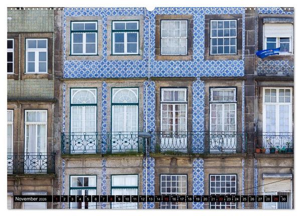 Produktbild: Porto - Die Handelsstadt am Douro (Wandkalender 2026 DIN A2 quer), CALVENDO Monatskalender