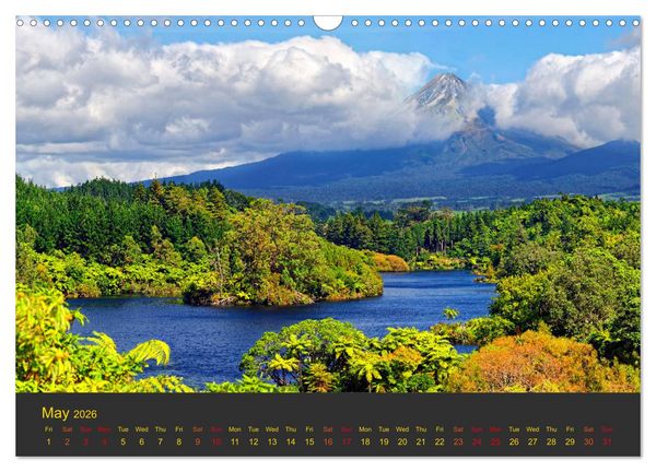 Produktbild: Spirit of New Zealand (Wall Calendar 2026 DIN A3 landscape), CALVENDO 12 Month Wall Calendar