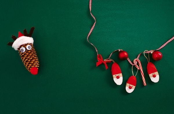 Produktbild: Das Weihnachtsbastelbuch f&uuml;r Kids
