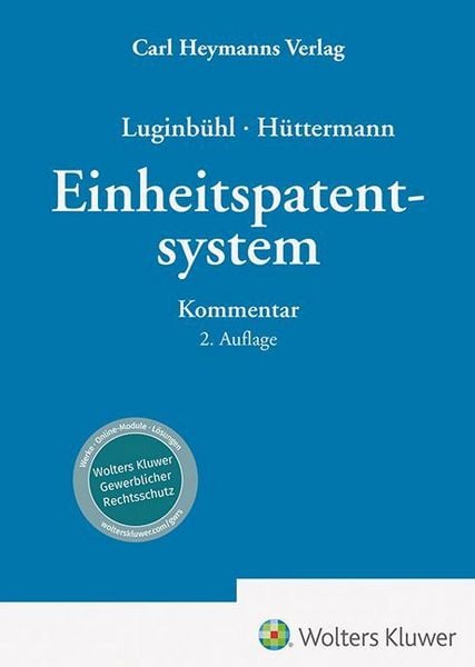 Produktbild: Einheitspatentsystem &ndash; Kommentar