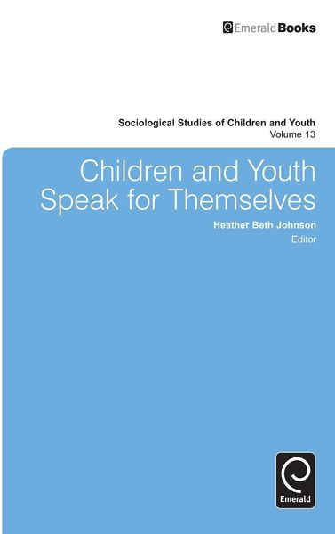 Produktbild: Children and Youth Speak for Themselves