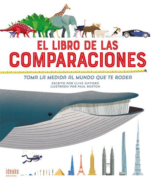 Produktbild: El libro de las comparaciones : toma la medida al mundo que te rodea