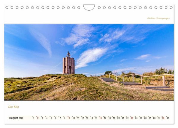 Produktbild: NORDERNEY PANORAMA (Wandkalender 2026 DIN A4 quer), CALVENDO Monatskalender