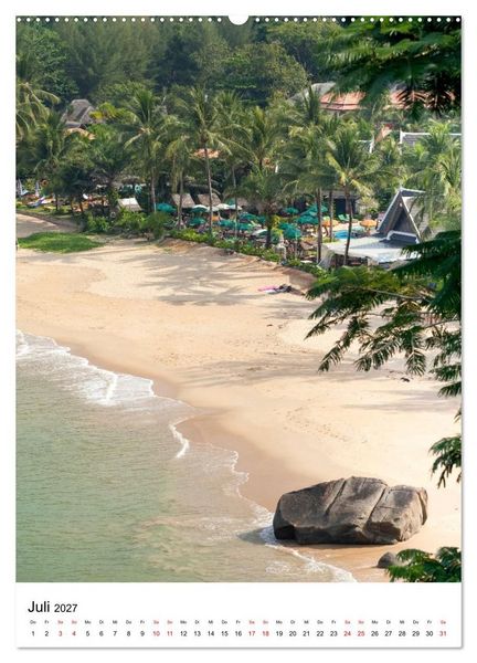 Produktbild: Thailand - Inseln und Str&auml;nde (hochwertiger Premium Wandkalender 2027 DIN A2 hoch), Kunstdruck in Hochglanz