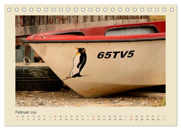 Produktbild: Auf gro&szlig;e Fahrt, Kapit&auml;n (Tischkalender 2026 DIN A5 quer), CALVENDO Monatskalender