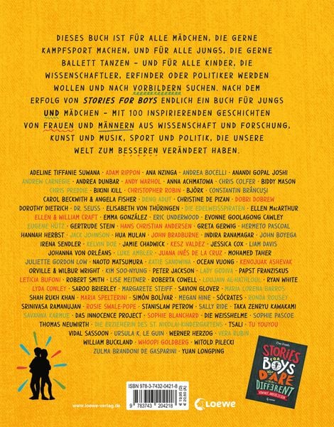 Produktbild: Stories for Kids Who Dare to be Different - Vom Mut, anders zu sein