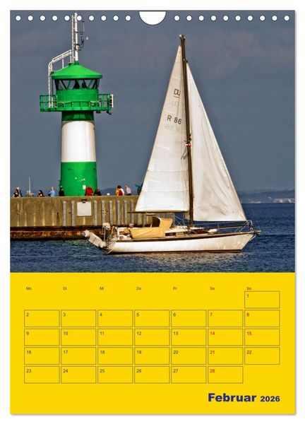 Produktbild: Sehnsucht nach Meer - Ostsee (Wandkalender 2026 DIN A4 hoch), CALVENDO Monatskalender