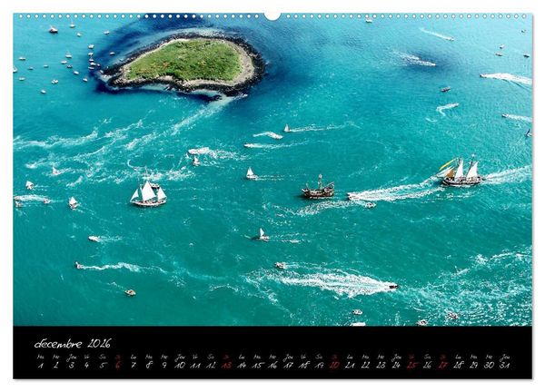 Produktbild: Le Morbihan entre terre et mer (Calendrier mural 2026 DIN A2 vertical) calendrier de bureau