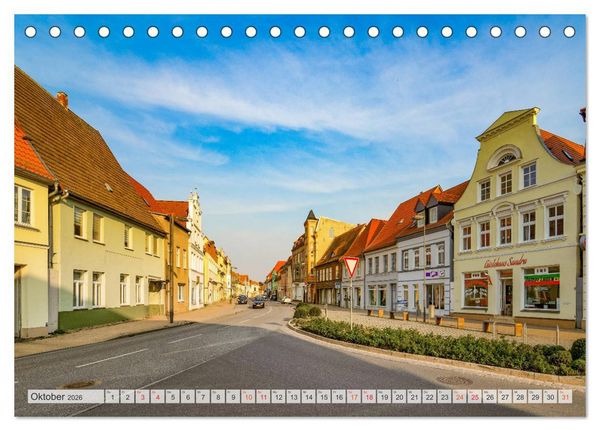 Produktbild: B&uuml;tzow Impressionen (Tischkalender 2026 DIN A5 quer), CALVENDO Monatskalender