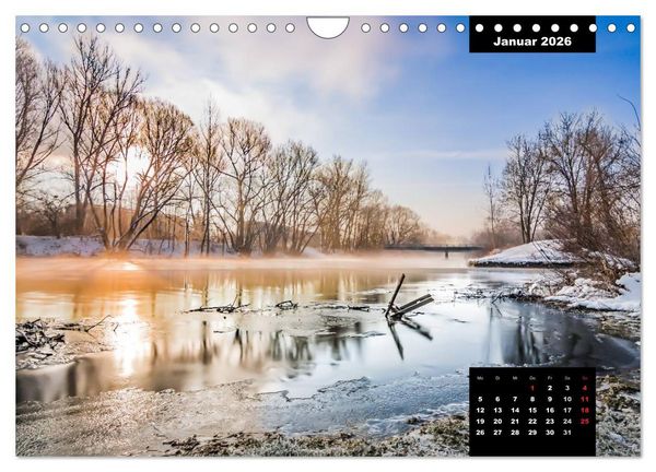Produktbild: Rudolstadt - Schwarza (Wandkalender 2026 DIN A4 quer), CALVENDO Monatskalender