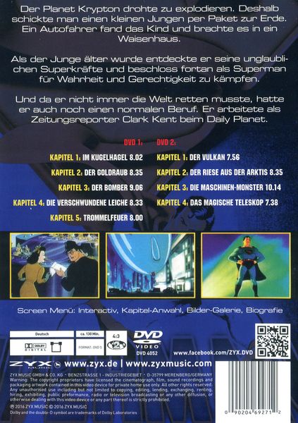 Produktbild: Superman - Die Zeichentrick-Serie [2 DVDs]