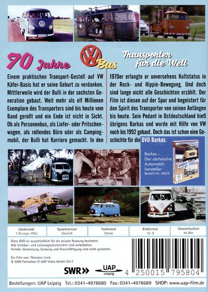 70 Jahre VW Bus - Transporter für die Welt