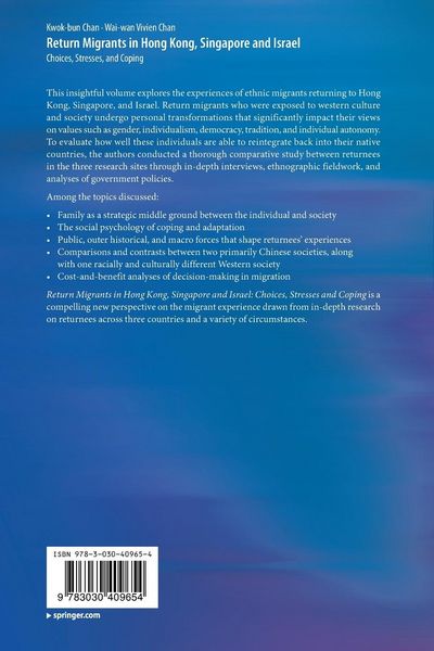 Produktbild: Return Migrants in Hong Kong, Singapore and Israel