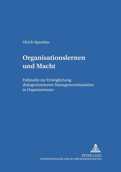Produktbild: Organisationslernen und Macht