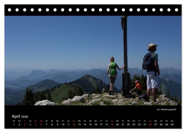 Produktbild: Unterwegs auf dem Maximiliansweg (Tischkalender 2026 DIN A5 quer), CALVENDO Monatskalender