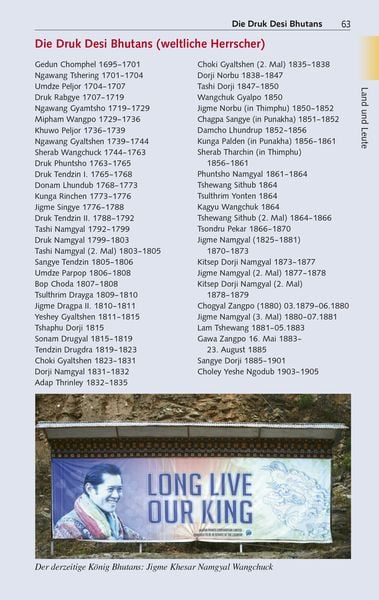 Produktbild: TRESCHER Reisef&uuml;hrer Bhutan