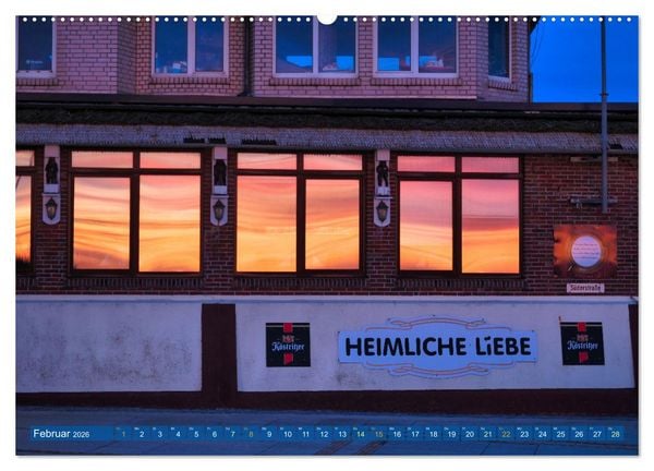 Produktbild: BORKUM Entdeckungen (hochwertiger Premium Wandkalender 2026 DIN A2 quer), Kunstdruck in Hochglanz