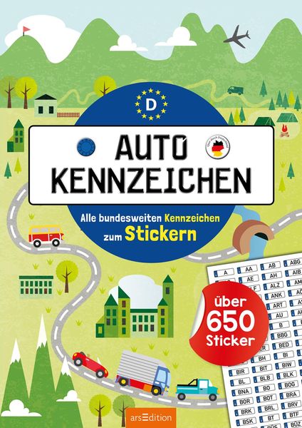 Diligence Squeak indtil nu Autokennzeichen – Alle bundesweiten Kennzeichen zum Stickern von Annette  Maas - Buch | Thalia