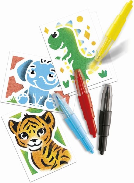 Produktbild: Lansay - BloPens Spr&uuml;hstifteset Mini Tiere
