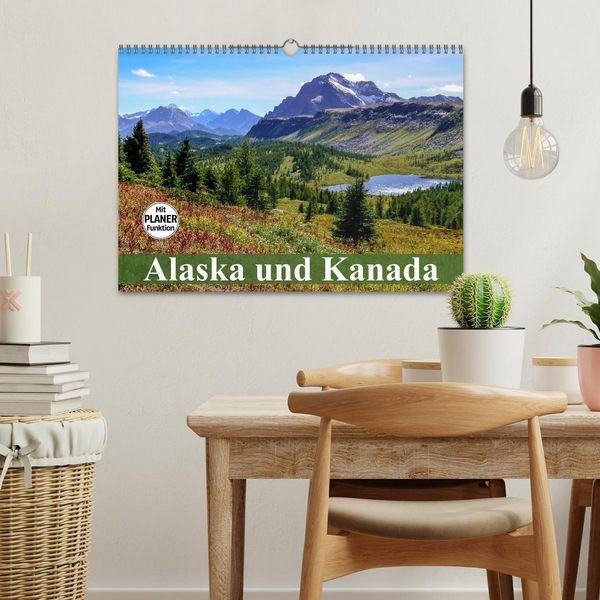 Produktbild: Alaska und Kanada (Wandkalender 2026 DIN A3 quer), CALVENDO Monatskalender
