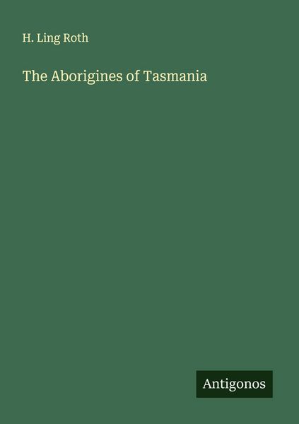 Produktbild: The Aborigines of Tasmania