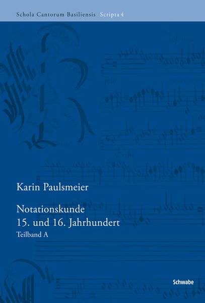Produktbild: Notationskunde 15. und 16. Jahrhundert
