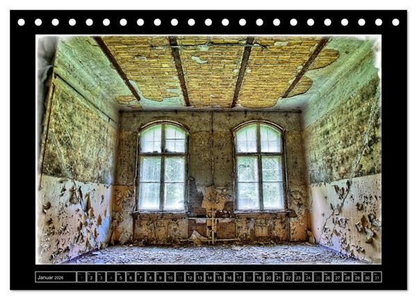 Produktbild: Stille Orte Beelitz (Tischkalender 2026 DIN A5 quer), CALVENDO Monatskalender