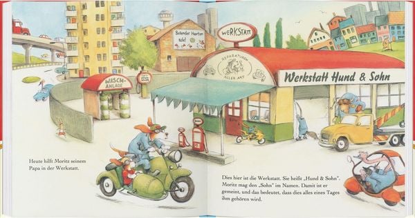 Produktbild: Moritz in der Autowerkstatt