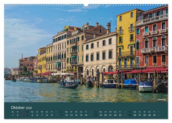 Produktbild: Italienische Momente (Wandkalender 2026 DIN A2 quer), CALVENDO Monatskalender