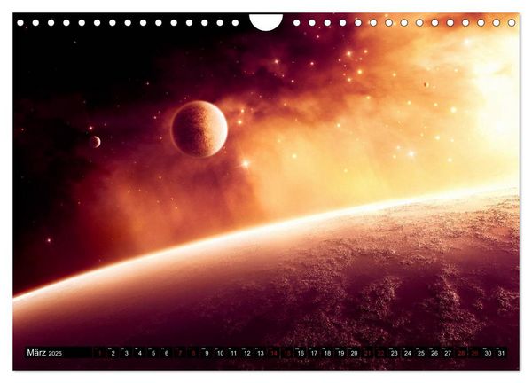 Produktbild: Sternenwelten (Wandkalender 2026 DIN A4 quer), CALVENDO Monatskalender
