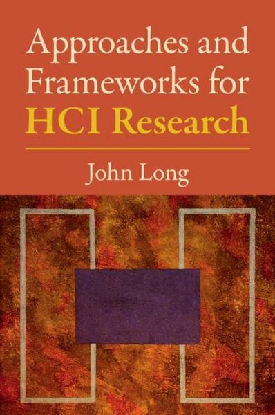 Produktbild: Approaches and Frameworks for HCI Research