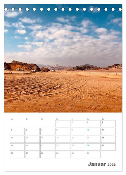 Produktbild: Jordanien ein Schatz im Orient (Tischkalender 2026 DIN A5 hoch), CALVENDO Monatskalender