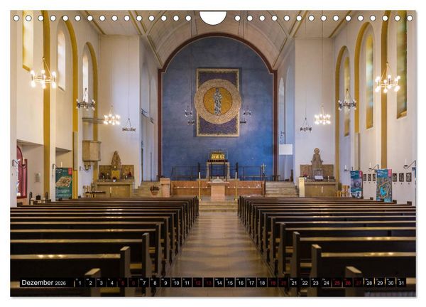 Produktbild: Hildegard von Bingen - Stationen (Wandkalender 2026 DIN A4 quer), CALVENDO Monatskalender