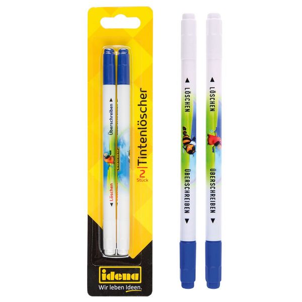 Idena Tintenlöscher M 2 Stück Blister