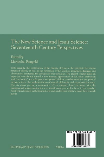 Produktbild: The New Science and Jesuit Science