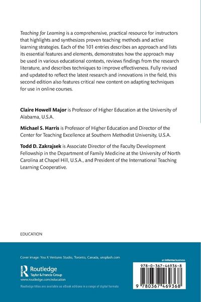 Produktbild: Teaching for Learning