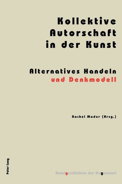Produktbild: Kollektive Autorschaft in der Kunst