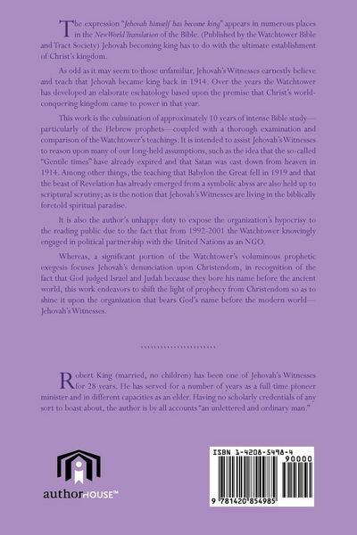 Produktbild: Jehovah Himself Has Become King