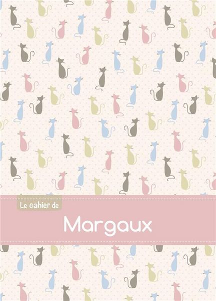 Produktbild: Cahier margaux ptscx,96p,a5 chats